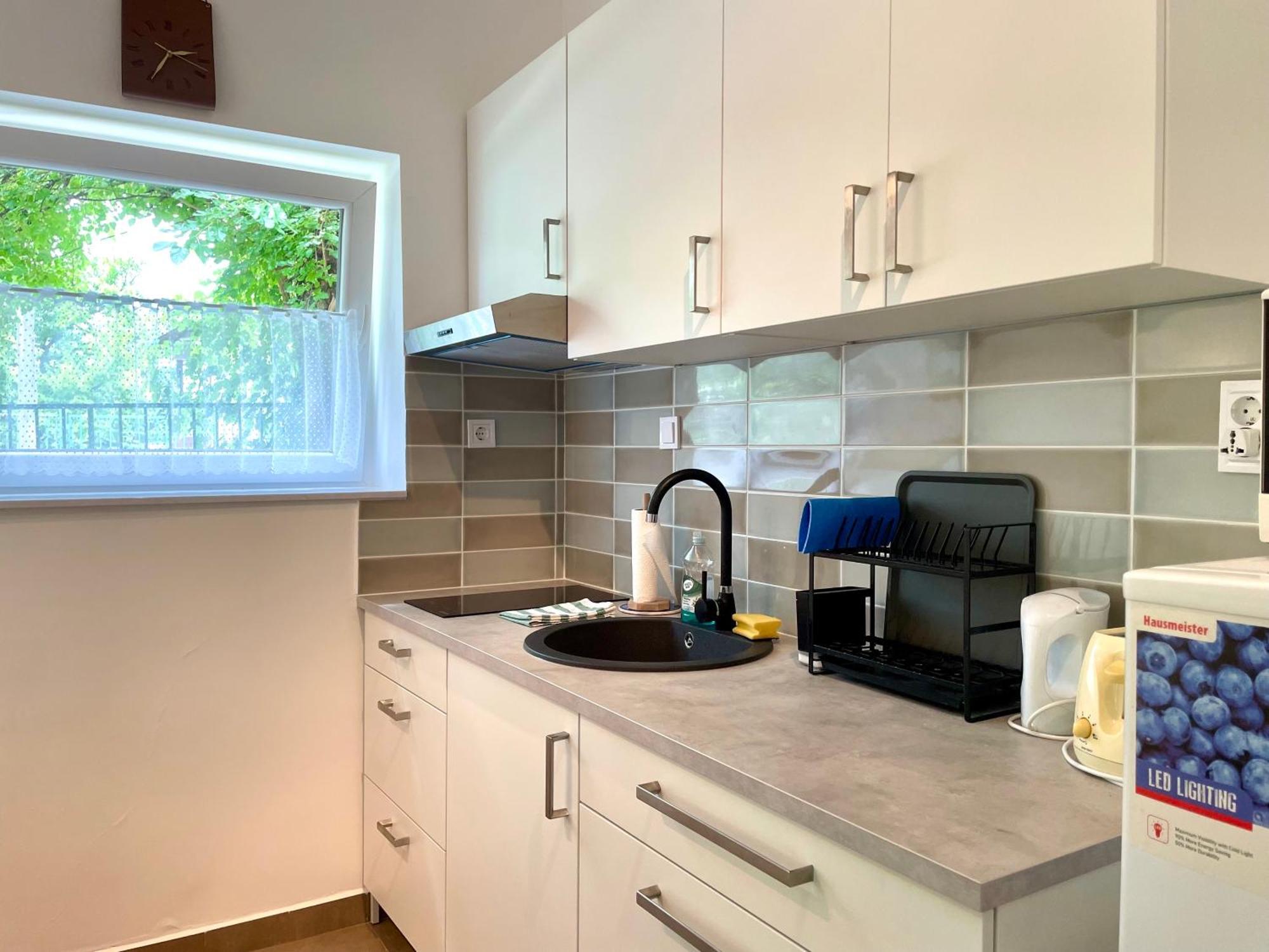 Quiet, Green, Relaxing Place - 2 Bedroom Apartment Balatonfured Bagian luar foto